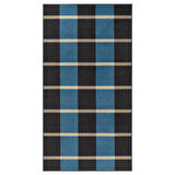 Küçük halı, gri-mavi, 80x150 cm, dikdörtgen, kısa tüylü