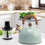 Paslanmaz Çelik Demlik Karma Renk 