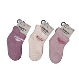 Katamino Arçin Havlu Kız Bebek Soket Çorap K45901 Asorti