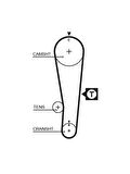 TRIGER KAYISI (097x254) SUZUKI ALTO 1.1 16V 03 BALENO 1.3 8V 16V (95 02) SWIFT 1.3 (01 03) CT895