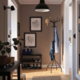 Ayaklı askılık, siyah, 181 cm