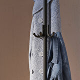 Ayaklı askılık, siyah, 181 cm