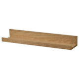 Çerçeve rafı, meşe görünümlü, 55 cm