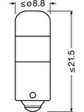 LED AMPUL 12 V T4W