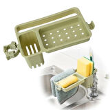 BUFFER® Musluğa Takılan Sünger Havlu Askılı Sabun Hazneli mutfak Banyo Lavabo Düzenleyici Organizer