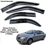 Nissan Primera Mügen Cam Rüzgarlığı 2003-2008 Arası Tüm Kasalar 4 Lü Set Mügen Cam Rüzgarlığı
