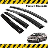 Hyundai ELANTRA Mügen Cam Rüzgarlığı 2011 - 2015 Arası 4 Lü SET