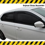 Citroen Elysee Mügen Cam Rüzgarlığı 2012 - 2020 Arası 4 Lü Takım