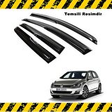 VW GOLF 7 Mügen Cam Rüzgarlığı HB 2013 Sonrası 4 Lü SET