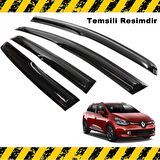 Renault Clio 4 STW Mügen Cam Rüzgarlığı 2012-2019 Arası 4 Lü SET
