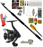 Okuma Revenger Rv-8000A 360cm 100-200gr Black Fight Profesyonel Sazan Kıyı Olta Takımı Seti