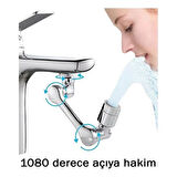 ACROBAT  Musluk Başlığı 1080 Derece hareketli, Su Tasarruflu