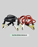 1200A Güçlü Akü Takviye Kablosu 2m Büyük Maşalı Acil Yardım