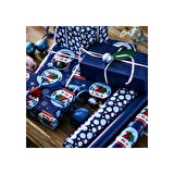 Hediye paketi kağıdı, mavi, 3x0.7 m/2.10 m²