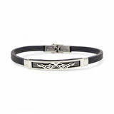  FM Melek Kanadı Desenli Çelik Bileklik 3183SCB003 
