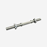 45 Cm/23 Mm Tırtıklı Dambıl Barı - Çelik - 60 kg