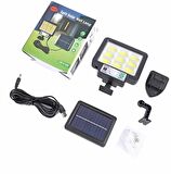 Gaman JX-F108 108 Led Güneş Enerjili 3 Mod Kumandalı 5 Metre Kablolu Kaliteli Sensörlü Solar Sokak Lambası