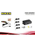 PARK SENSORU LED EKRAN VE TURKCE UYARI BEYAZ