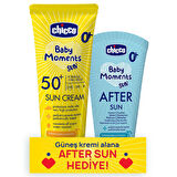 Chicco Baby Moments Sun Güneş Sprey Spf 50+ 150 ml + After Sun Hediye 