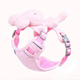 Evcil Hayvan Peluş Ayıcıklı Göğüs Gezdirme Tasması Set 