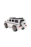 Deniz Yıldızı Babyhope BHU12 Mercedes G65 Amg Uzaktan Kumandalı Akülü Jeep 12V 439 Beyaz
