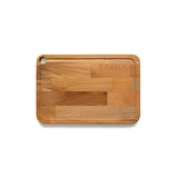 Ahşap Paslanmaz Çelik Kesim Ve Sunum Tahtası 