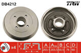 FREN KAMPANASI ARKA RENAULT KANGOO 1997 - 203.3 / 50.5 MM 7700304984 4320000QAG