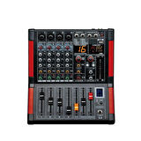 DJ PRO MX-4 4 KANALLI 99 DSP EFEKTLİ 2x350 WATT POWER MİKSER