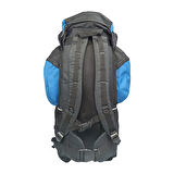 Sia Çanta Profosyenel 75+10 lt Su Geçirmez Outdoor Sırt Çantası Mavi