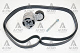 VANTİLATÖR GERGİ SETİ FORD TRANSİT 5347 KLİMASIZ (7PK2682 & APV2836) GKFD014