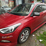 Sts Oto Aksesuar Hyundai I20 2014 Sonrası Sinyalli Batman Yarasa Ayna Kapağı Piano Black Abs Plastik