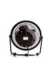 Siyah Masaüstü Metal Siyah Usb Fan Mini Vantilatör