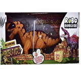 Yerde Yürüyen Sesli Işıklı Dinazor - 272-003 - Kahverengi