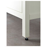 Lavabo dolabı kombinasyonu, beyaz, 62x49x95 cm, RUNSKAR batarya