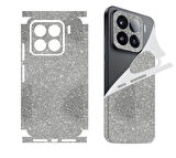Xiaomi Redmi note 14 için uyumlu 360 full arka kaplama koruma sticker kılıfsız kullanım- SİMLİ GRİ
