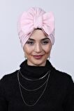 Dolgulu Fiyonklu Çift Yönlü Bone Somon - Somon