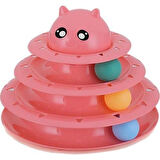  3 Katlı Kedi Oyuncağı Turntable Cat Toy