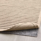 Büyük halı, natürel-siyah, 120x180 cm