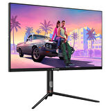 RAMPAGE GLACIER GL27R180Q 27" 180HZ 1MS AUO IPS QHD 2K PİVOT SİYAH OYUNCU MONİTÖRÜ