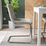 Döşemeli sandalye, viarp Bej-kahverengi