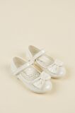 Fiyonklu Beyaz  Kız Çocuk Ayakkabı