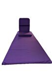 Backjack Meditasyon Sandalyesi Destekli Yer Minderi + 60x180 Kumaş Mat