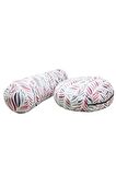 Meditasyon Minderi & Bolster Minderi İkili Set Pamuklu Kumaş