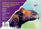 Art Liva Sanatsal Resim Deft. Dokulu Sulu Teknik 25x35 350gr 20Yp