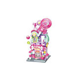 KP28012 Keeppley Candy Shop City Corner Blok Seti -Vagon life
