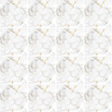 DecoHandy  Pvc Yer Karosu 30x30cm 4'lü Paket - Mermer Desenli Beyaz  0,36m2