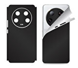 Xiaomi Mi 13 Ultra için uyumlu 360 full arka ve yan kaplama koruma sticker MAT SİYAH