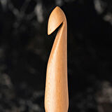 La Mia Whitewood 7 mm 15.5 cm Ahşap Yün Tığ