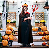 Kırmızı Renk Halloween Cadılar Bayramı Çatal