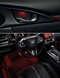 Honda Civic Fc5 Kapı İç Aydınlatma Kırmızı - Ayak Aydınlatma Kırmızı